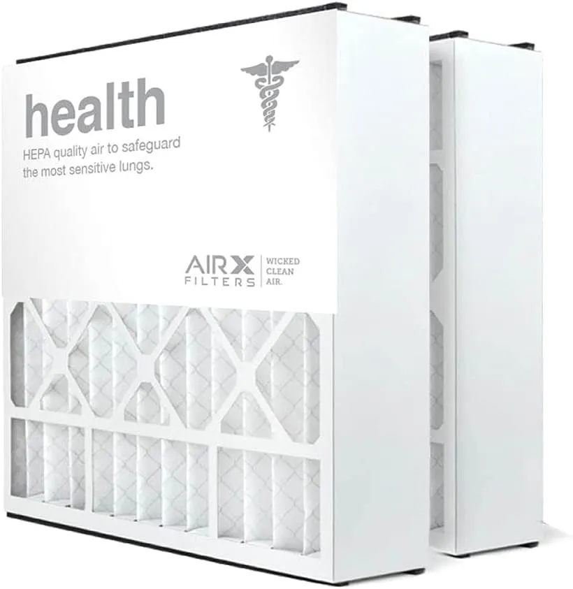AIRx Filters 20x20x5 MERV 13 HVAC AC Furnace Air Filter Replacement for Air Bear Trion 229990-003, Health 2-Pack, Made in the USA