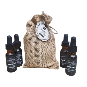 All Natural Beard Oil Gift Set Moisturizing and Softens Beard and Mustache for Men,1 oz