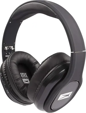 Altec Lansing MZX668-BLK Evolution 2 Bluetooth Headphones, Just Ask Siri and Google Voice Assistant, 30 Foot Wireless Range, 8 Hours of Battery Life, Dynamic Bass, Convenient Controls, Black
