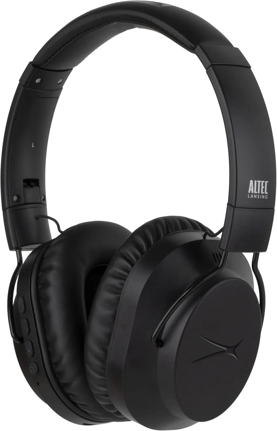 Altec Lansing Whisper Active Noise Cancelling Headphones, Black