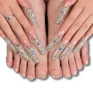 Angel's Tear Combo Set Handmade Nails H48 T48 M