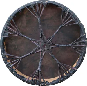 ARAW American Shamanic Native Drum Bison Natural Hide (20 Inches Diameter X 3 Inches Depth)