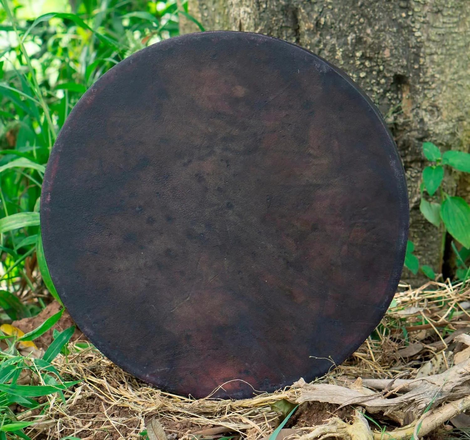 ARAW American Shamanic Native Drum Bison Natural Hide (20 Inches Diameter X 3 Inches Depth)