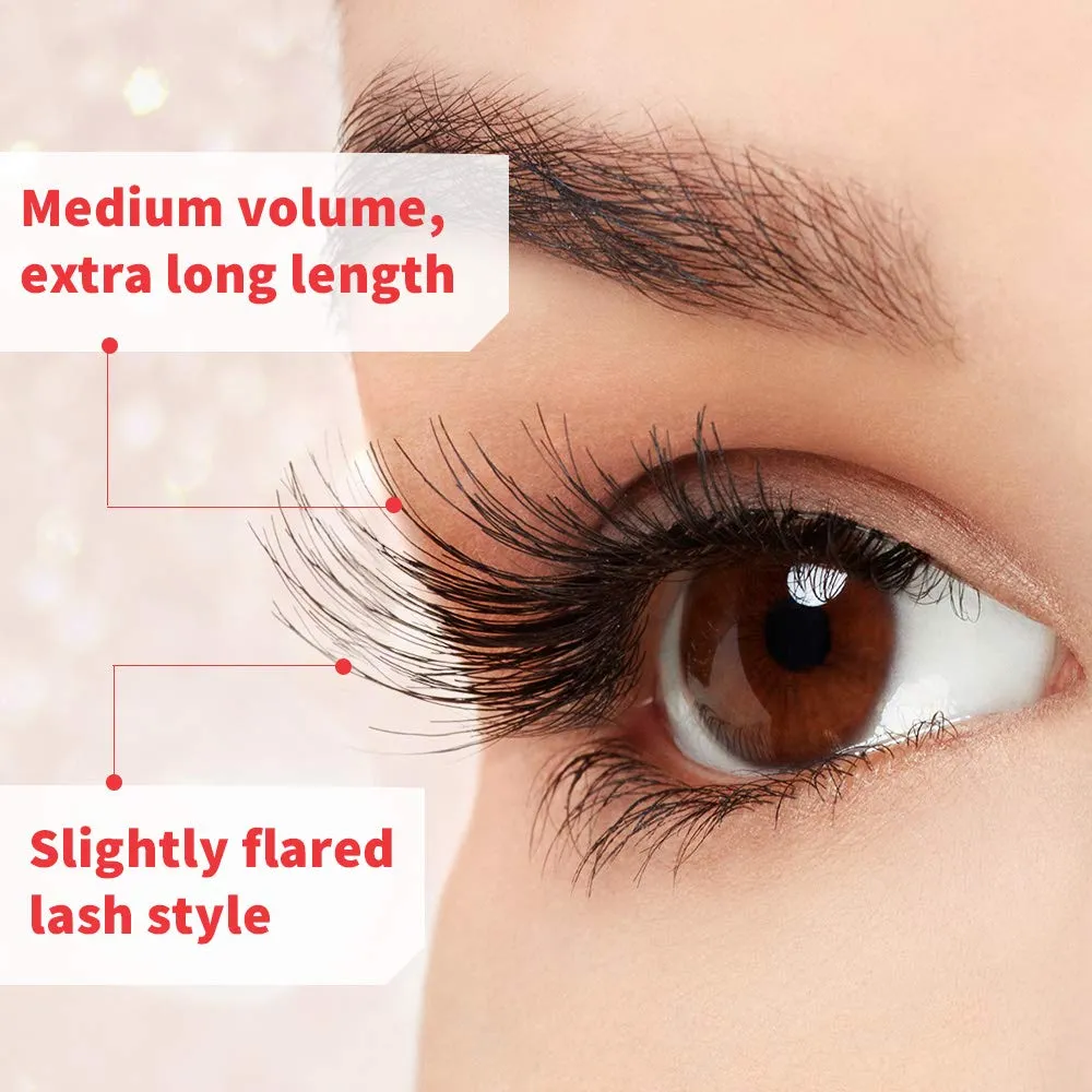 Ardell Wispies Eyelashes – Multi-Dimensional, Natural Lashes Strips, 6 Pairs x 2 Pack