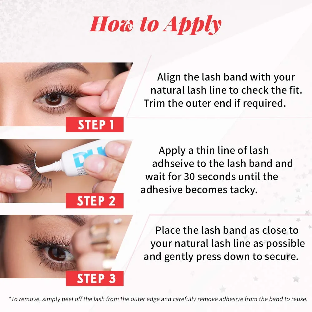 Ardell Wispies Eyelashes – Multi-Dimensional, Natural Lashes Strips, 6 Pairs x 2 Pack