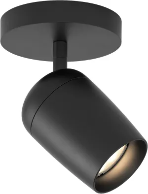Astro Koto Single Indoor Spotlight (Matt Black) - Dry Rated - GU10 Lamp, Designed in Britain - 1478017-3 Years Guarantee