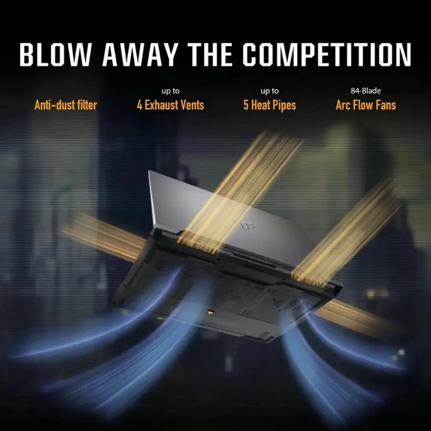 ASUS TUF F17 Gaming Laptop - 17.3" QHD 240Hz Display - Intel 10-core i7-13620H - GeForce RTX 4070-64 GB DDR5-4 TB SSD - Wi-Fi 6 - RGB Backlit Keyboard - Windows 11 Pro   MS Office Pro