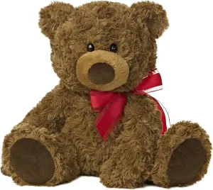 Aurora® Snuggly Coco Bear™ Stuffed Animal - Comforting Companion - Imaginative Play - Brown 13 Inches