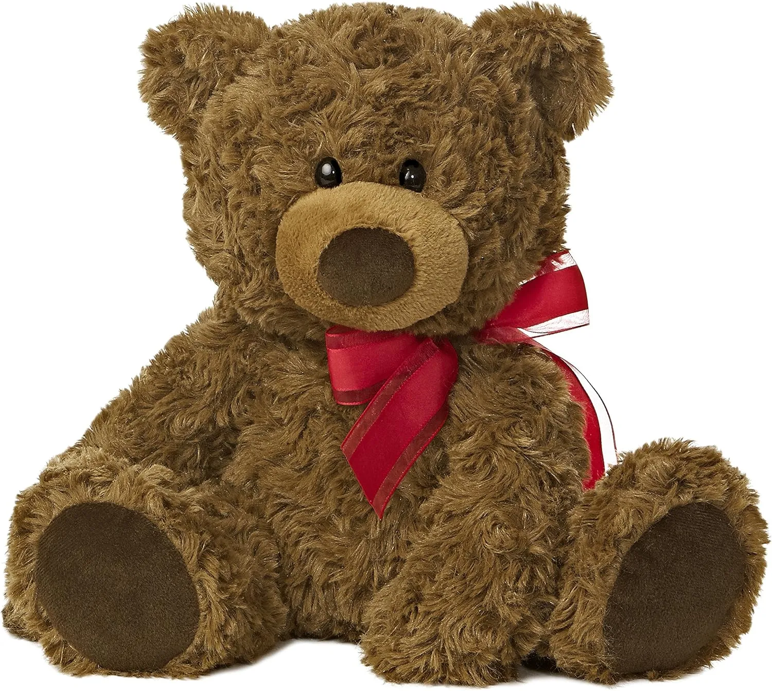 Aurora® Snuggly Coco Bear™ Stuffed Animal - Comforting Companion - Imaginative Play - Brown 13 Inches