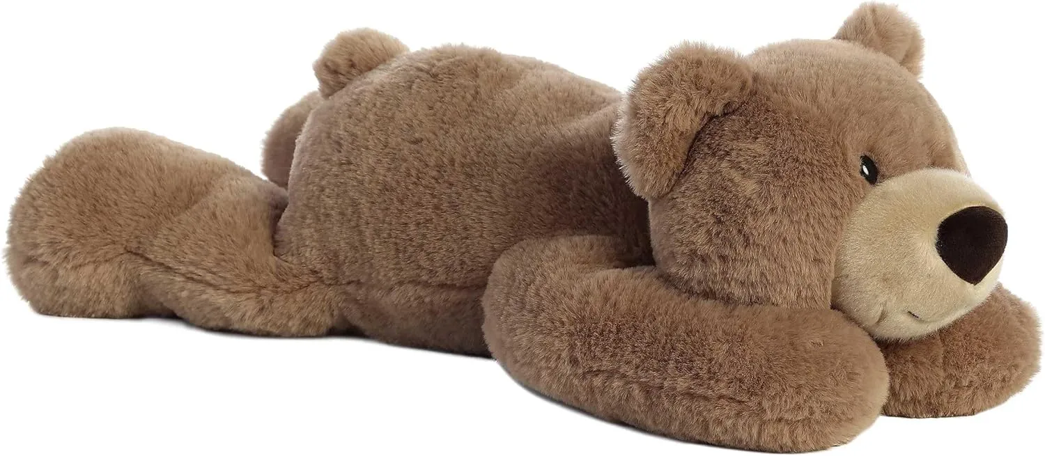 Aurora® Snuggly Hugga-Wug Bear™ Stuffed Animal - Comforting Companion - Imaginative Play - Brown 20 Inches