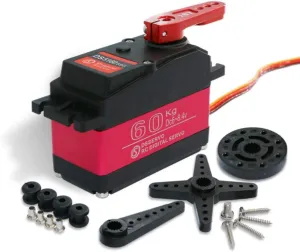 Baja servo 60kg SSG HV Digital DS5160 Servo for 1/5 Redcat HPI Baja 5B SS RC Car Compatible SAVOX-0236 LOSI XL 5T (Control Angle 180°)