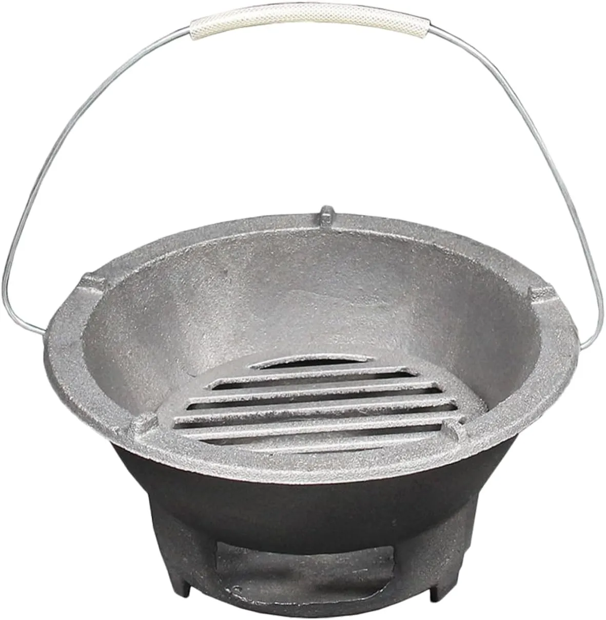 balacoo Outdoor Charcoal Barbecue Stove Sturdy Iron Multi-function Cooking Tool for Camping and Picnics Reusable Heating Stove for Bbq Enthusiasts for Outdoor Gatherings