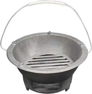 balacoo Outdoor Charcoal Barbecue Stove Sturdy Iron Multi-function Cooking Tool for Camping and Picnics Reusable Heating Stove for Bbq Enthusiasts for Outdoor Gatherings