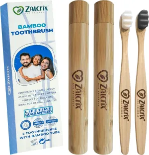Bamboo Toothbrushes: Eco-Friendly and Gentle Oral Care Solution for Adults and Teenagers with 15,000 Ultra Soft Bristles The Fusion of Natural Materials and Modern Dental Care