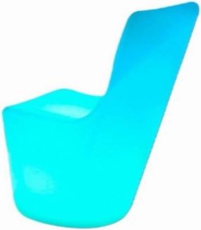 Bar Chair LED Luminous Chair Open-air Outdoor Bar Square Garden Coffee Table Plum Blossom Chair Scattered Table Creative Bar Stools(A)