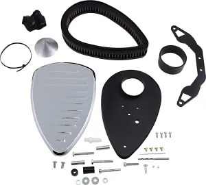 Baron Custom Accessories Big Air Kit - Comet (Chrome) for 04-07 Yamaha XV17A
