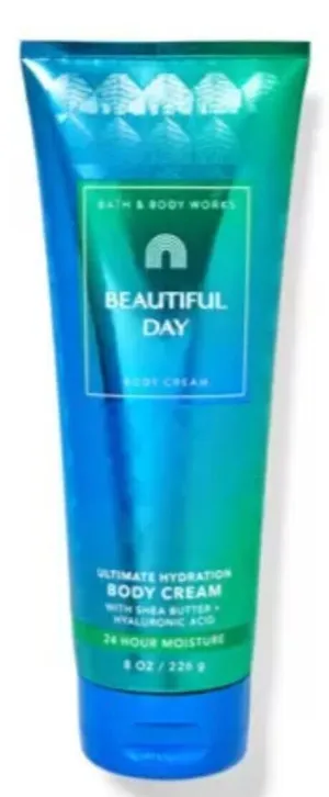 Bath & Body Works Beautiful Day Ultimate Hydration Body Cream Gift Set For Women, 8 Fl Oz (Beautiful Day)