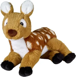 Bauer Spielwaren 12961 I Like My Planet Fawn Soft Toy, Recycled Material, Brown