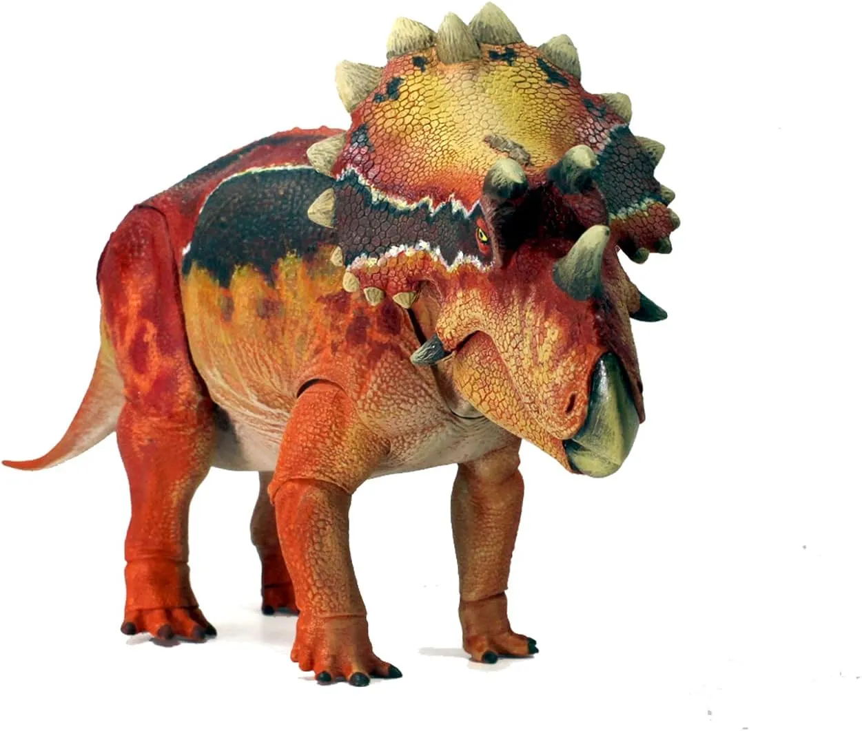 Beasts of The Mesozoic: Ceratopsian Series Regaliceratops 1:18 Scale Action Figure, Multicolor