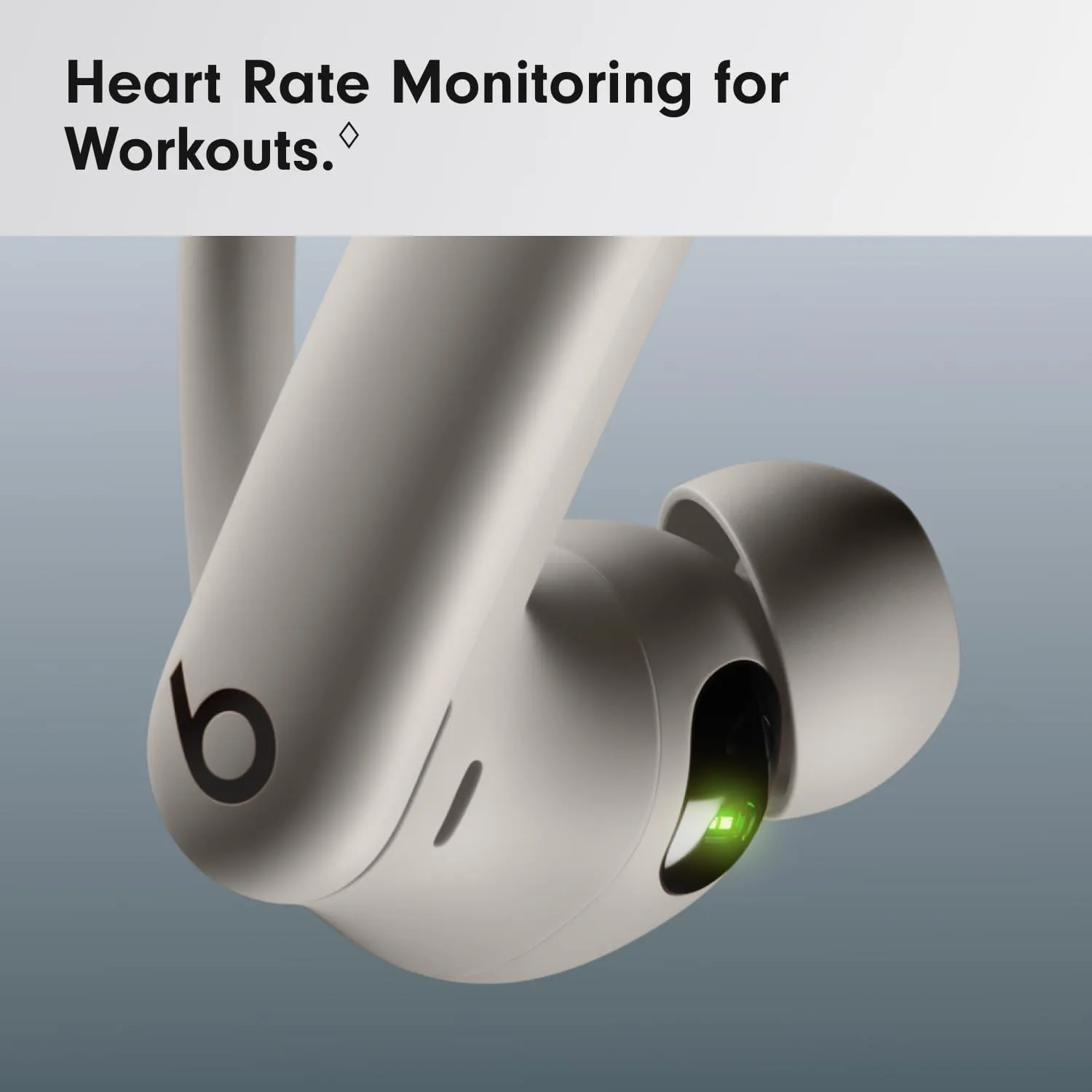 Beats Powerbeats Pro 2 Wireless Bluetooth Earbuds - Noise Cancelling, Heart Rate Monitor, IPX4, Up to 45H Battery & Charging Case, Works with Apple & Android - Quick Sand (Renewed)