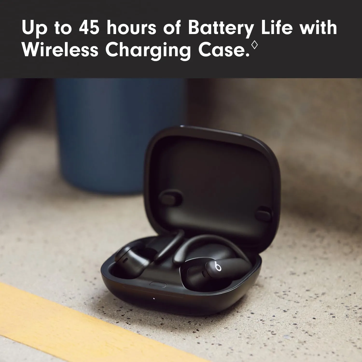 Beats Powerbeats Pro 2 Wireless Bluetooth Earbuds with AppleCare  (2 years) - Jet Black