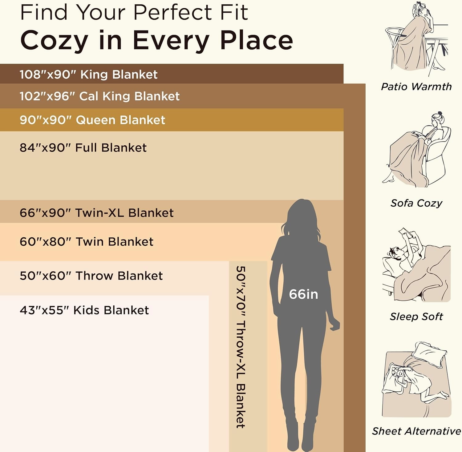 Bedsure Fleece Bed Blankets Queen Size Grey - Soft Lightweight Plush Fuzzy Cozy Luxury Blanket Microfiber, 90x90 inches