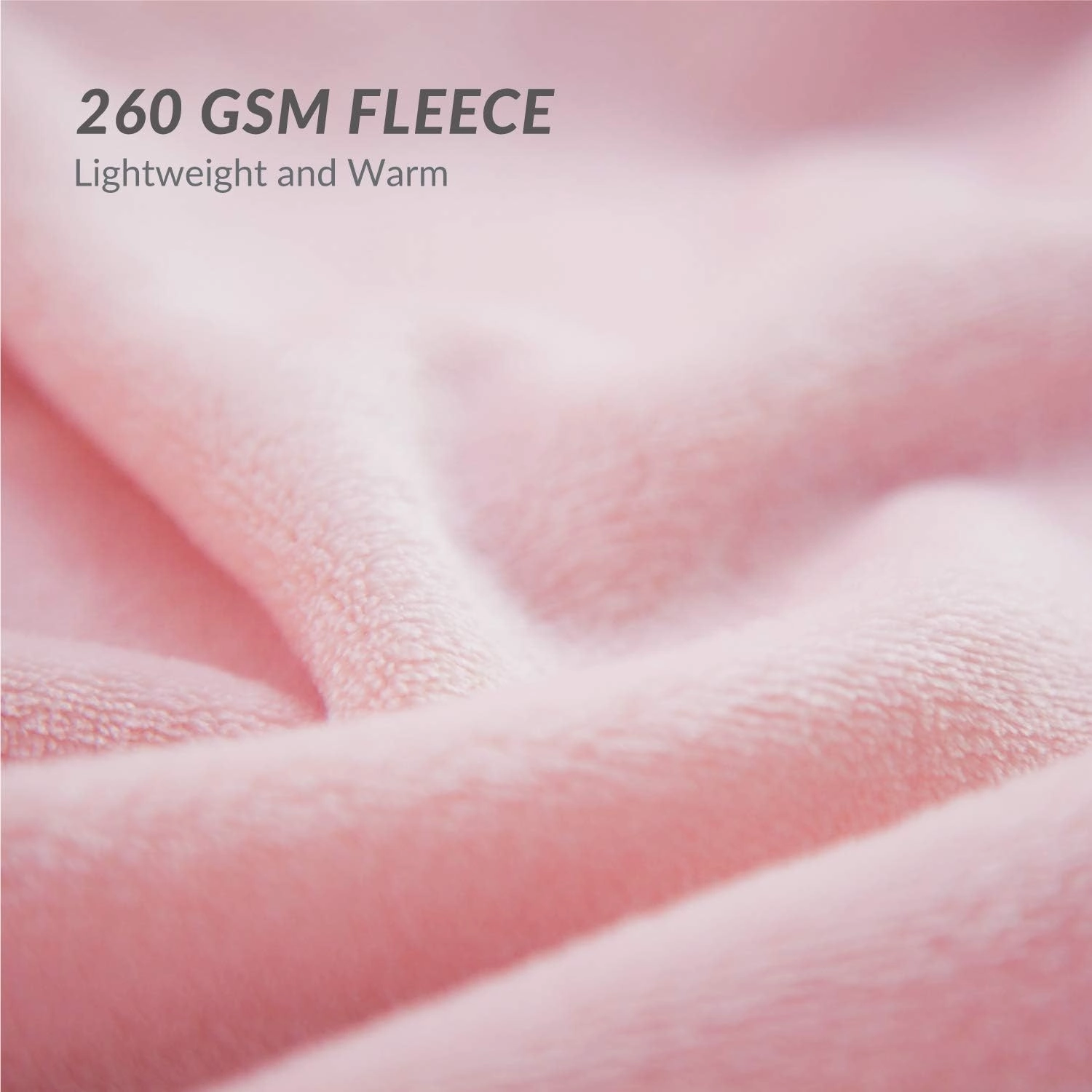 Bedsure Fleece Blankets Queen Size Pink - Bed Blanket Soft Lightweight Plush Fuzzy Cozy Luxury Microfiber Valentines Day Gift 90x90 inches