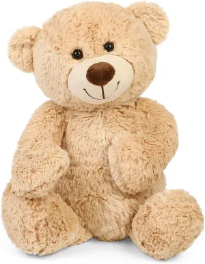 BenBen Teddy Bear Stuffed Animal, 20 inch Brown Stuffed Teddy Bear Plush Toy, Soft Plushies Gifts for Baby Shower, Easter Decorations