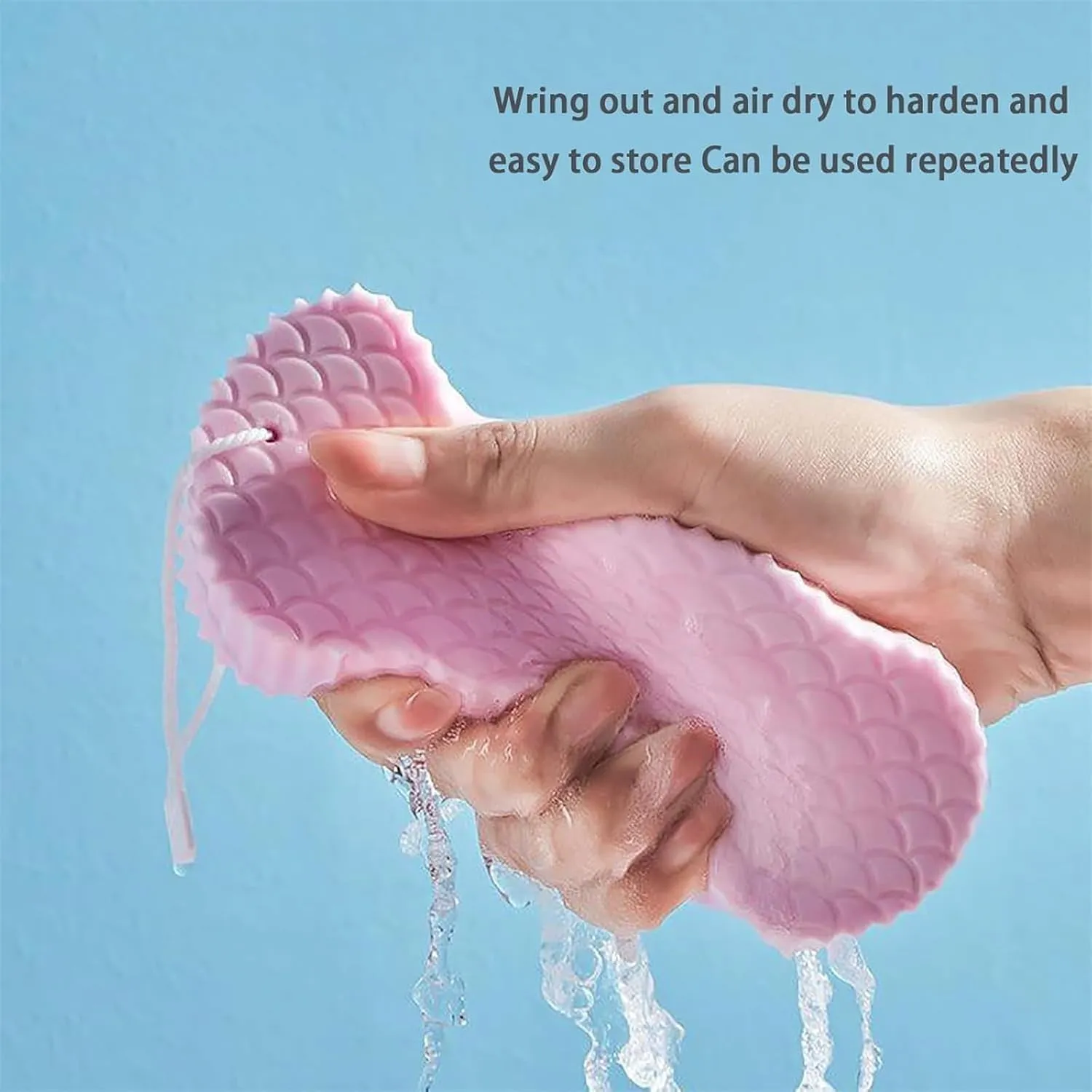 Berosely Skin Sponge, Radiant Skin Exfoliating Bath Sponge, Dead Skin Remover for Body, Super Soft Exfoliating Bath Sponge for Adults Children and Pregnant Women (Set C)