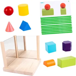 BESPORTBLE 1 Set Shape Cognition Block for Jigsaw Building Blocks for Early Education Develops Shape Recognition and Logical Thinking Safe and Design