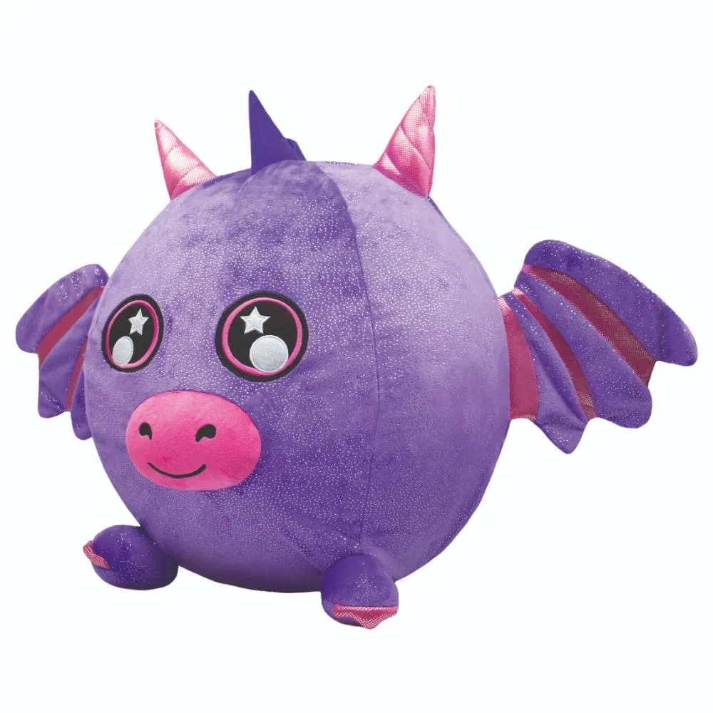 Biggies Inflatable Plush Dragon