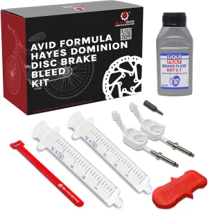 BleedZone - Brake Bleed Kit for Avid, Formula, and Hayes Dominion Hydraulic Brakes