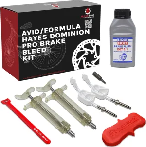 BleedZone - Brake Bleed Kit for Avid, Formula, and Hayes Dominion Hydraulic Brakes