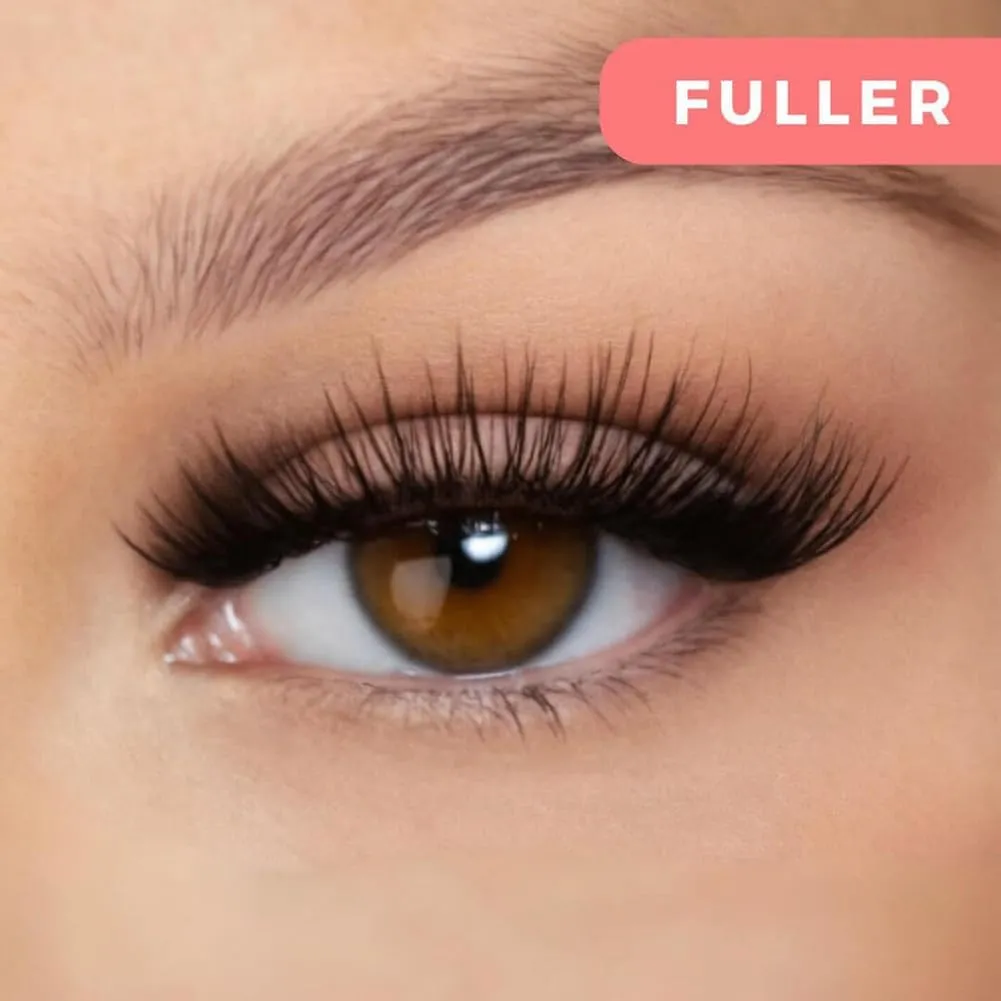 Blisora Magnetic Lashes, Fuller, No Glue Needed, Reusable, Easy & Comfortable Application