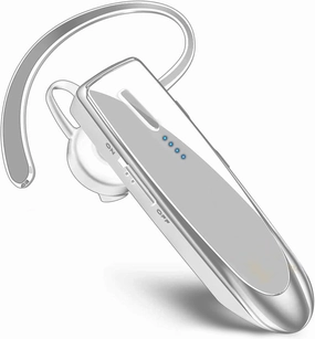 Bluetooth 5.3 Headset Compatible with NEC Medias X N-04E Wireless Earpiece, IPX5 Waterproof, Dual Microphones, Noise Reduction, 60 Days Standby   22Hrs HD Talk Time!