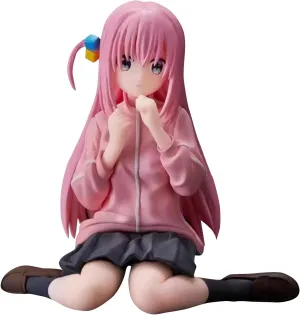 Bocchi The Rock Gotou Hitori Figure Sitting Posture Action Anime Figurine Creative Gift Toy 3.14 Inch