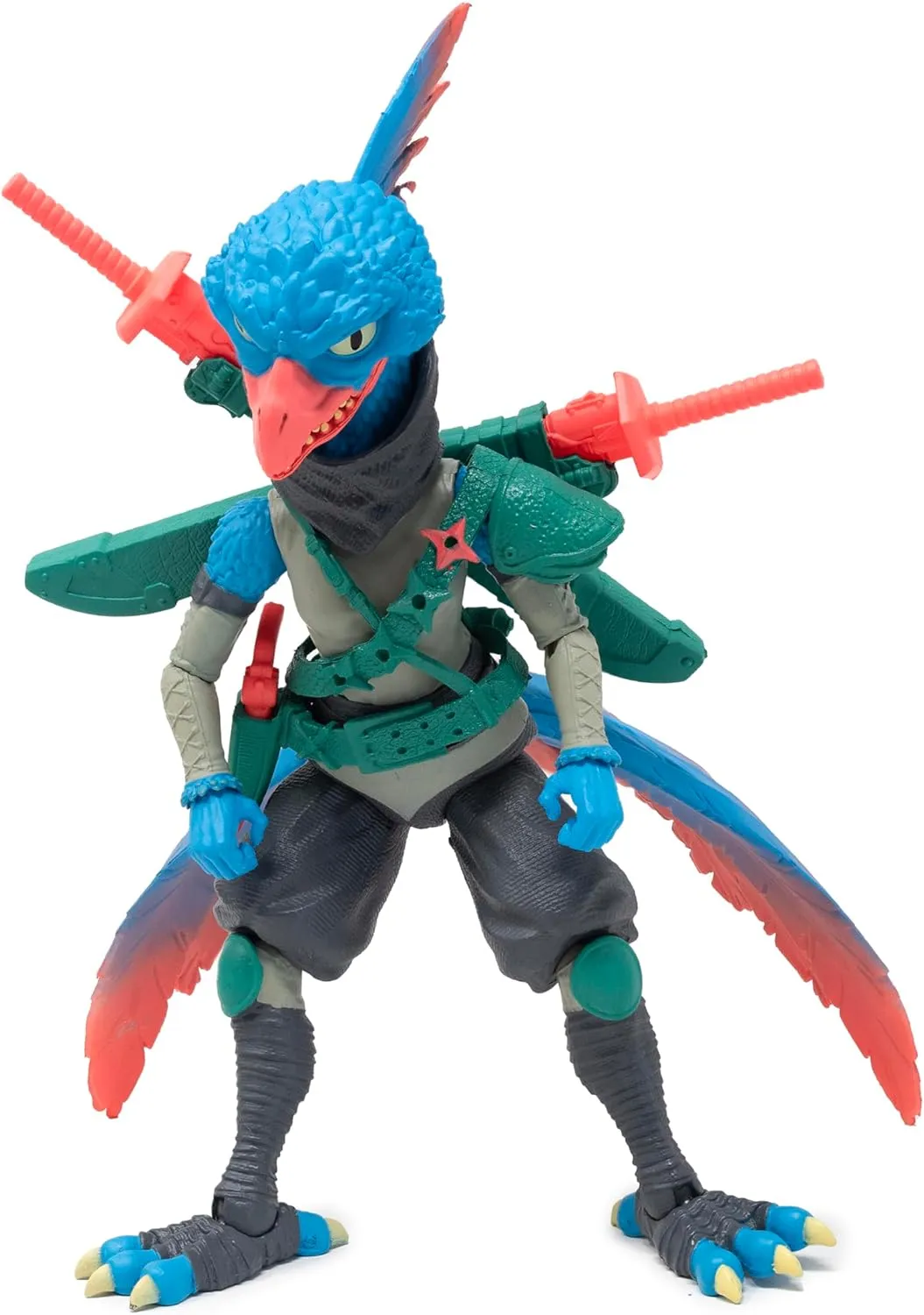Boss Fight Studio Saurozoic Warrior Pava Pergia Futuristic, Armored Dinosaur Hero – Highly Articulated, Posable Collectible Action Figure with Full Range of Accessories – 6 Inch Scale 1:12, Ages 8 