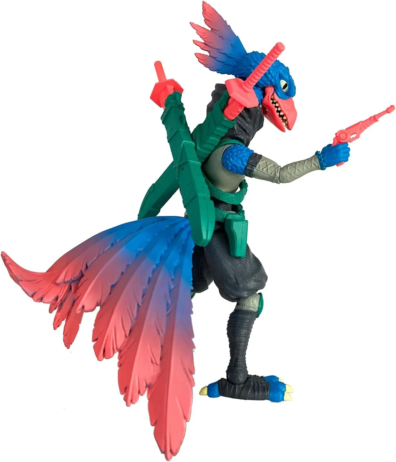 Boss Fight Studio Saurozoic Warrior Pava Pergia Futuristic, Armored Dinosaur Hero – Highly Articulated, Posable Collectible Action Figure with Full Range of Accessories – 6 Inch Scale 1:12, Ages 8 