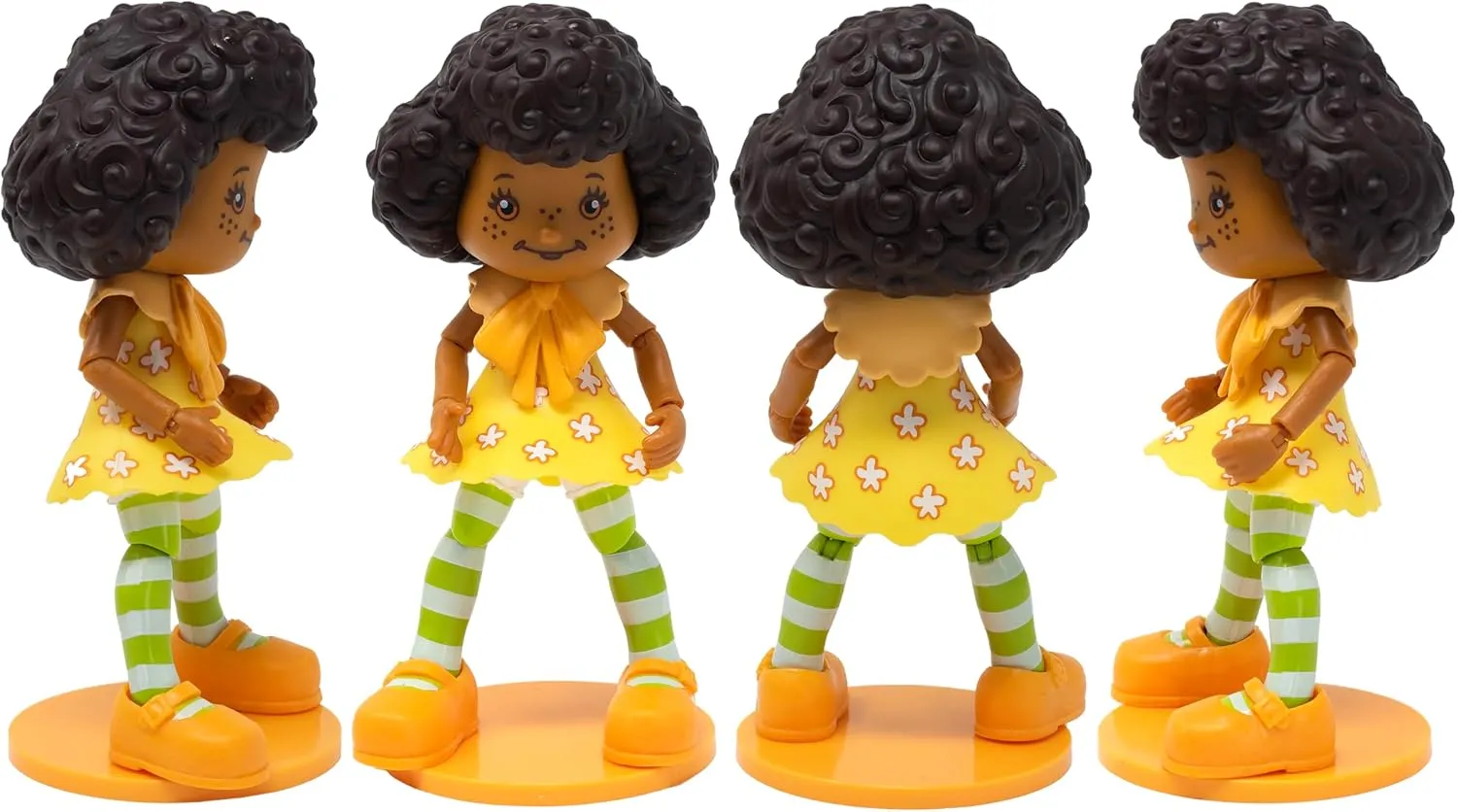 Boss Fight Studio Strawberry Shortcake Orange Blossom with Marmalade, Collectible Action Figure – Highly Articulated Fruity Scented Figurine with Accessories, Interchangeable Parts, and Stand – 1:12