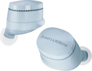 Bowers & Wilkins Pi6 Wireless Earbuds (Glacier Blue), in-Ear Bluetooth Earphones with aptX Adaptive & 12mm Drivers, Bespoke Active Noise Cancelling Earbuds, 3 Built-in Mics, 15-Min Quick Charging