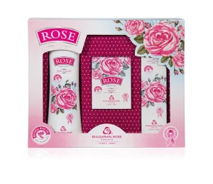 Bulgarian Rose 3 piece Gift Set - Rose Body Lotion, Rose Soap and Rose Hand Cream