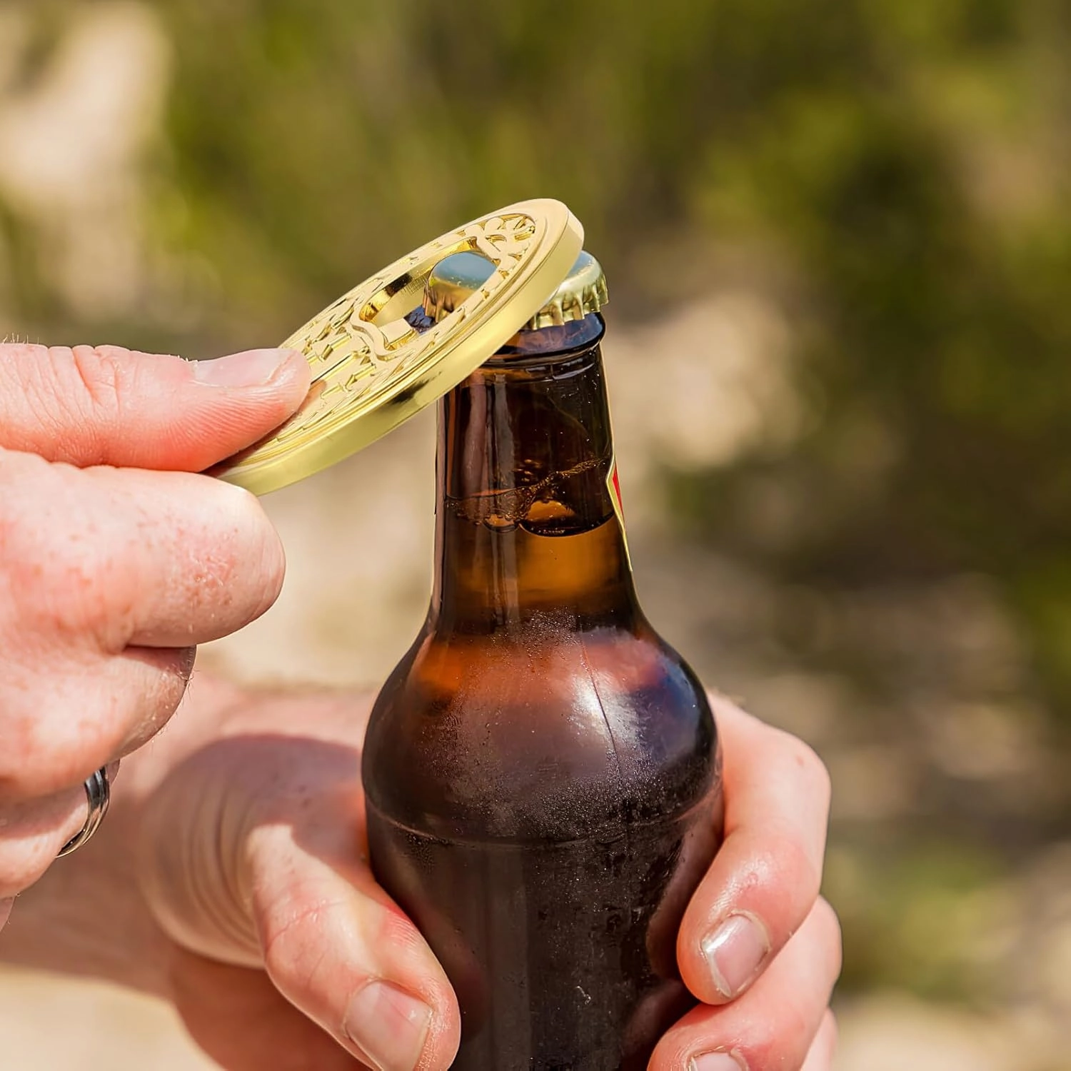 Cabilock 6pcs Gold Medal Beer Opener Creative Sports Meeting Competition NO. 1 Bottle Opener Wine Beer Accessories