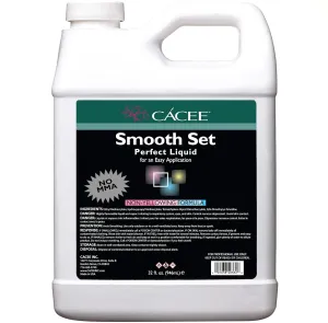 Cacee Smooth Set Perfect 32 oz Non-Yellowing Acrylic Liquid Monomer - Monomer Acrylic Nail Liquid for Superior Adhesion, Low Odor, Compatible with All Acrylic Powder Sets