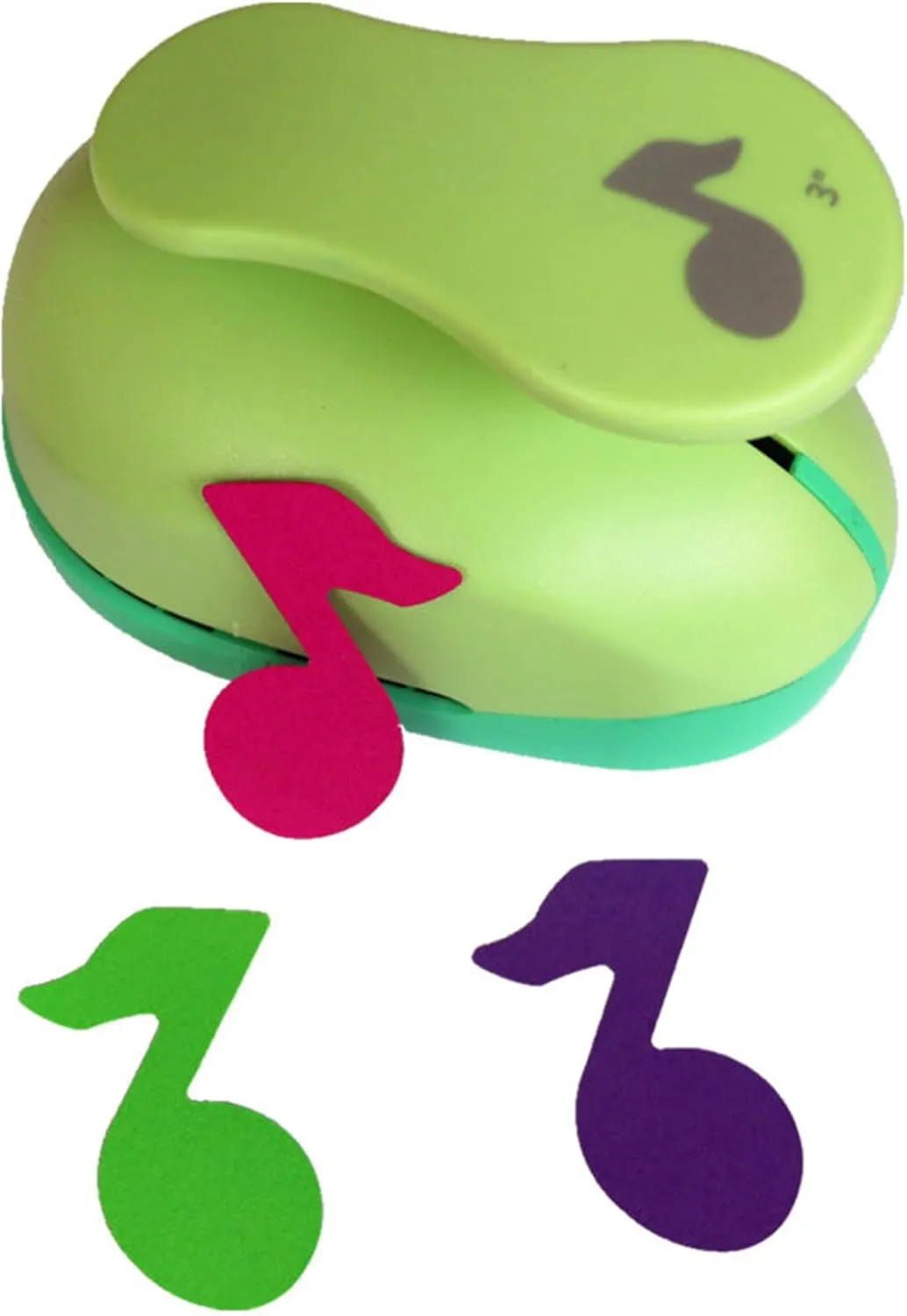 CADY Crafts Punch 3-Inch Paper Punches Craft Punches (Music Symbol)