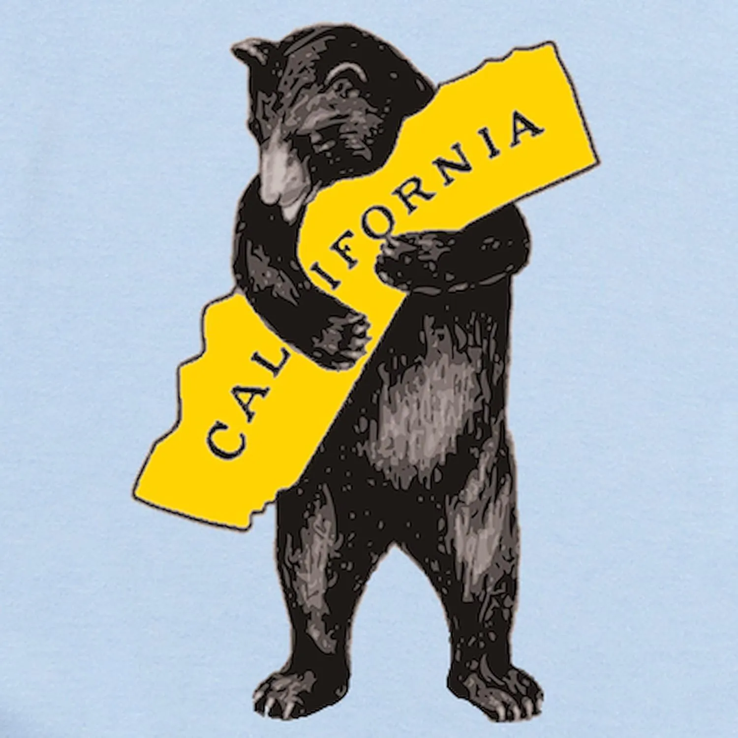 CafePress Vintage California Bear Hug Illustration Body Suit Cute Infant Bodysuit Baby Romper