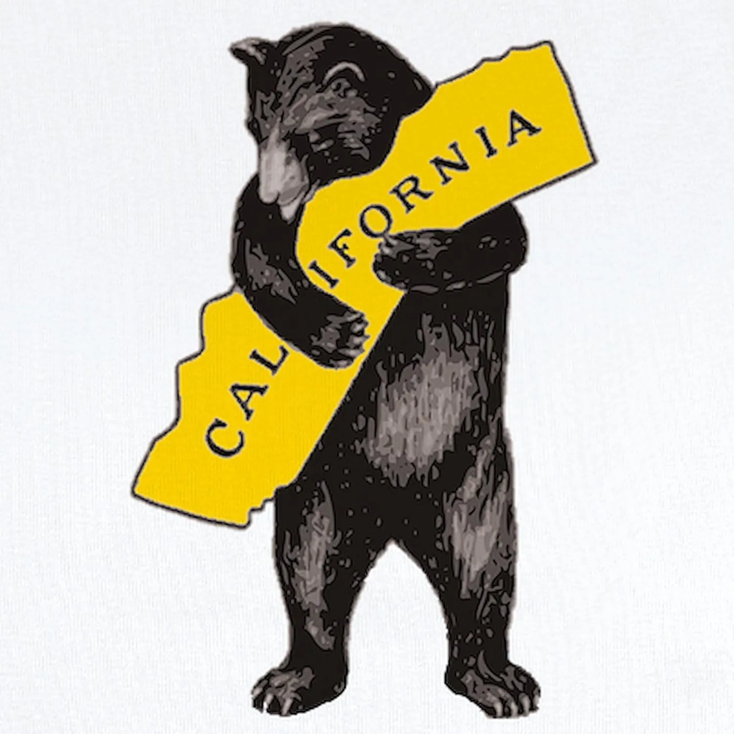 CafePress Vintage California Bear Hug Illustration Body Suit Cute Infant Bodysuit Baby Romper