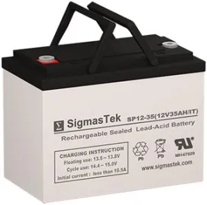 C&D Technologies DCS-33IT Replacement Battery - 12 Volt 35AH IT Terminal by SigmasTek