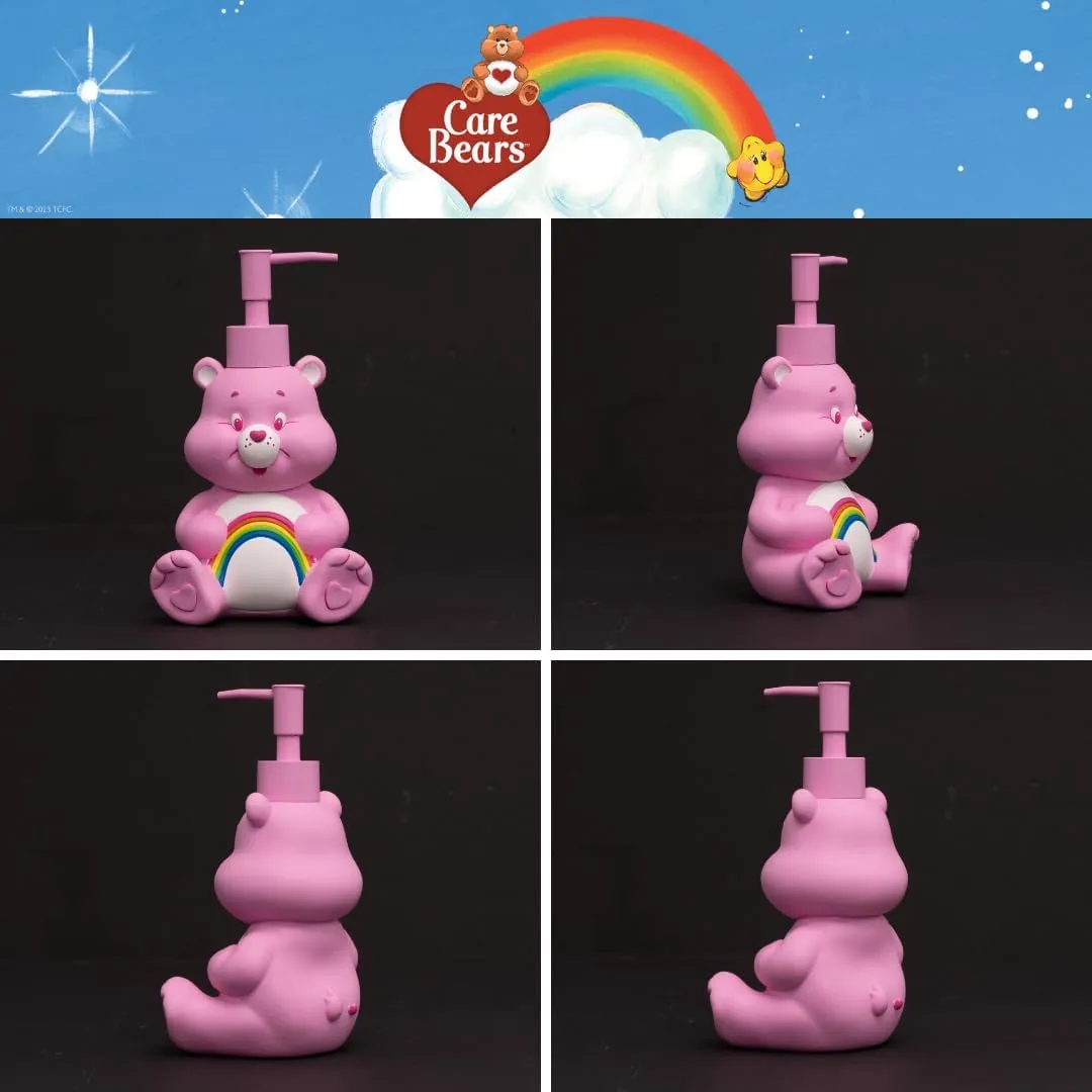 Care Bears Cheer Bear Soap/Lotion/Hand Sanitizer Resin Pump Dispenser, 10.36 Ounces, (Officially Licensed Product) by Franco Collectibles