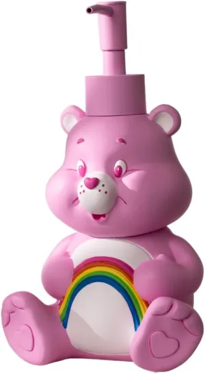 Care Bears Cheer Bear Soap/Lotion/Hand Sanitizer Resin Pump Dispenser, 10.36 Ounces, (Officially Licensed Product) by Franco Collectibles