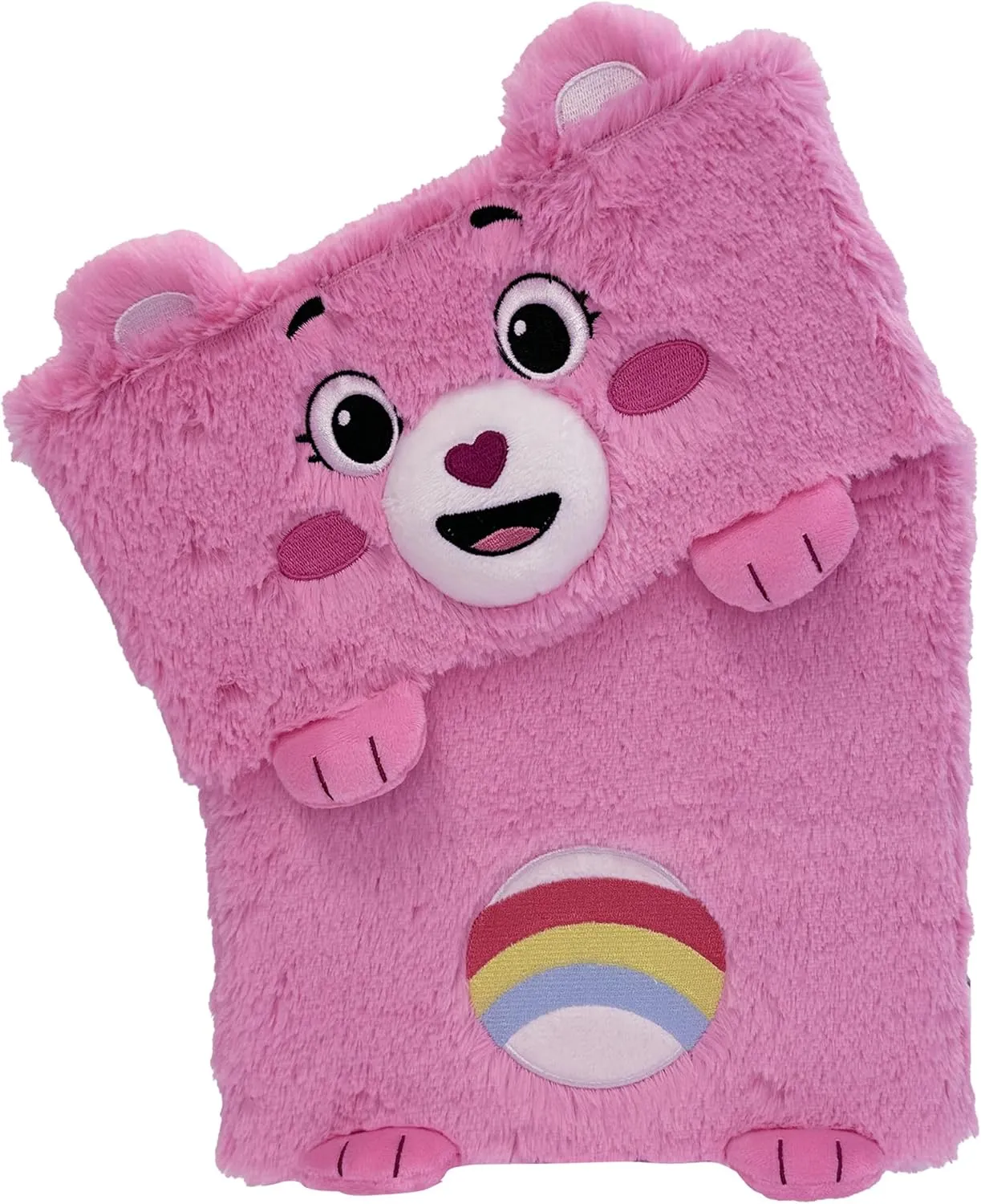 Care Bears: Storables 8" Box - Cheer Bear - Pink Character Themed Bin, Fabric Storage Container, Opening Top Lid, Holds Toys, Books & More, Licensed